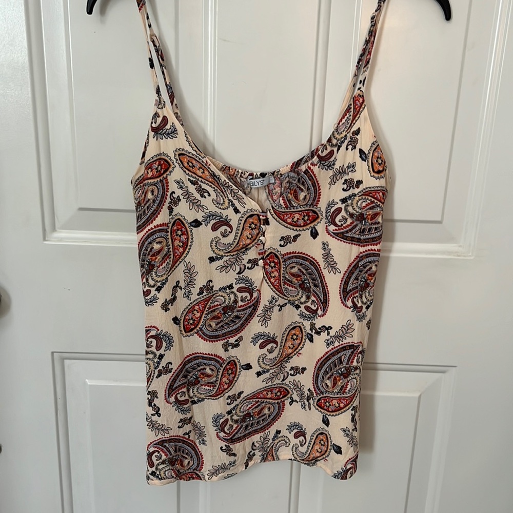 Haily’s lined front camisole blouse Large